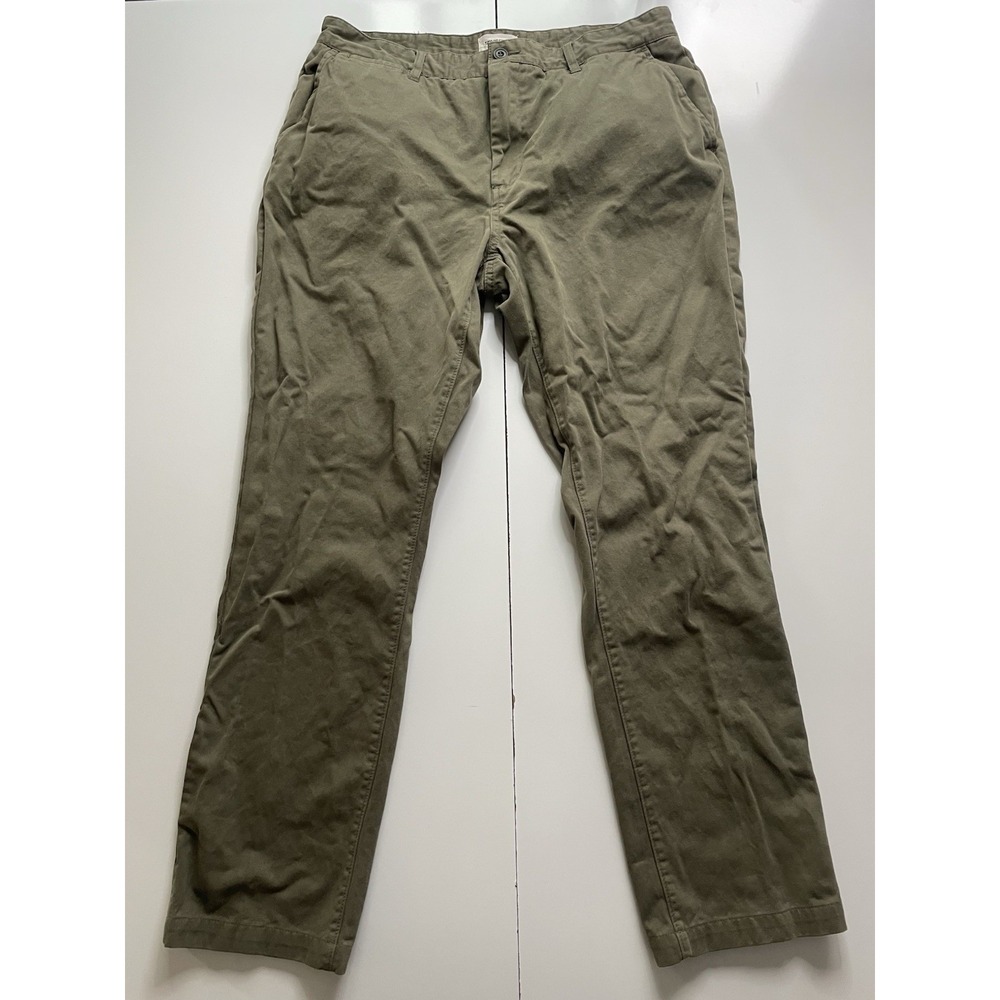 Taylor Stitch Pant Dark Olive Tuff Duck Size Green Jeans Size 36